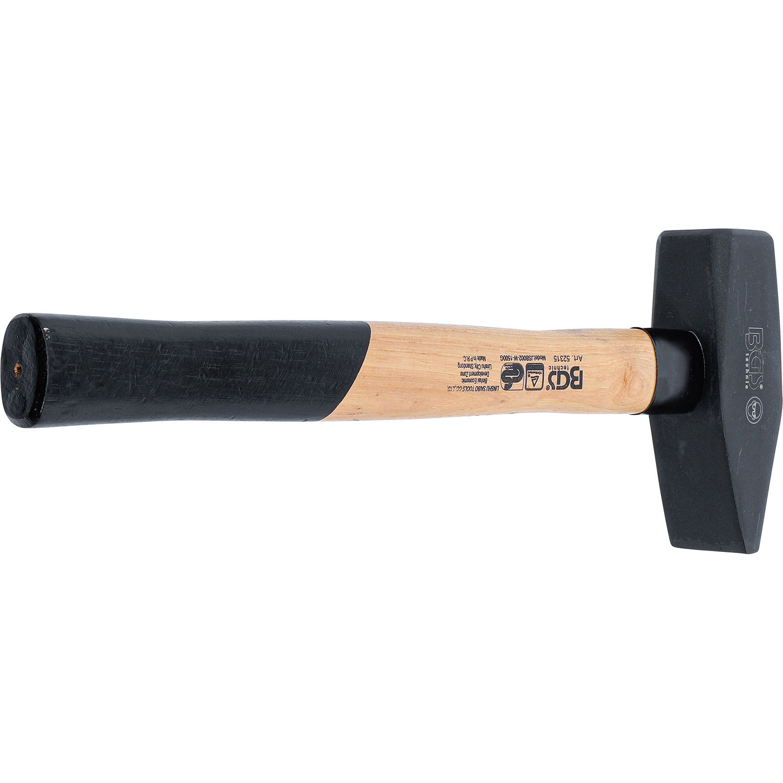 BGS Schlosserhammer Hickory-Stiel DIN 1041 1.500 g - 52315