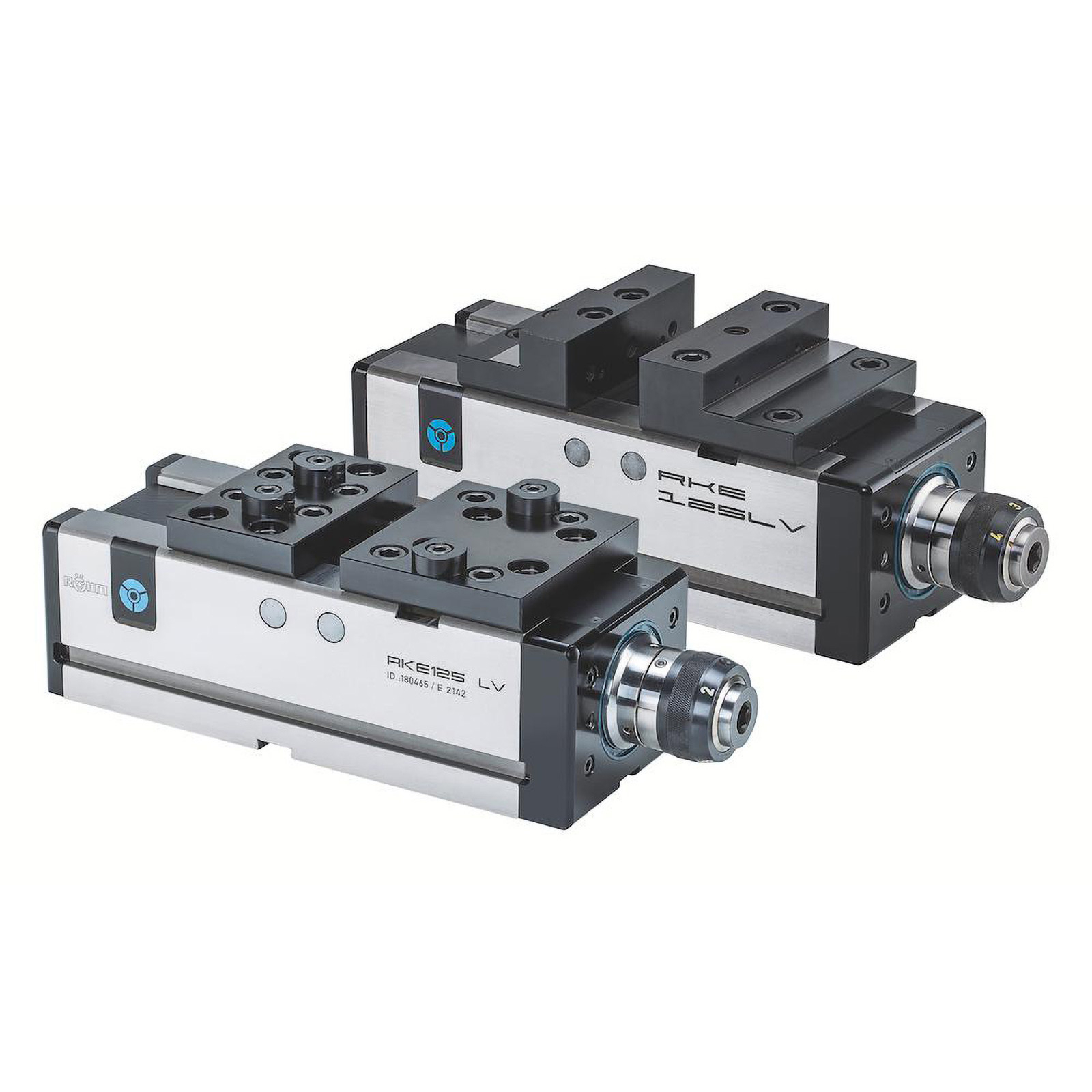 Röhm NC-Kompakt-Spanner RKE-LV, Backenbreite 125, mit umkehrbaren Stufenbacken - 180464