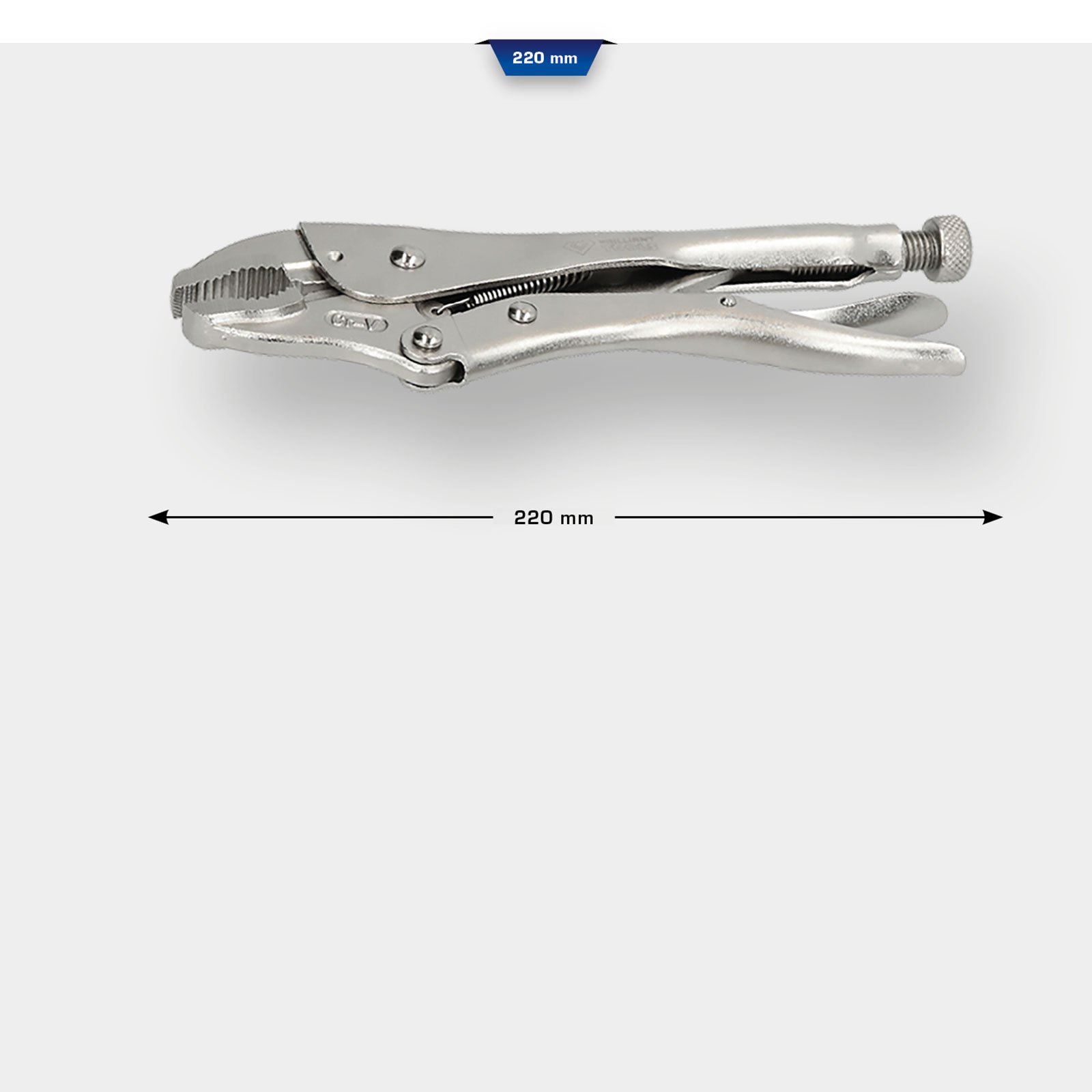 BRILLIANT TOOLS Gripzange 220 mm - BT065903