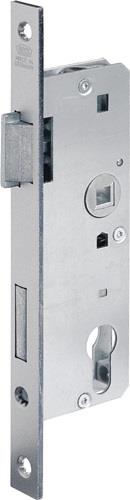 BKS Glastür-Einsteckschloss 0007 PZW 20/30/72/8mm DIN R silber ktg - 71012