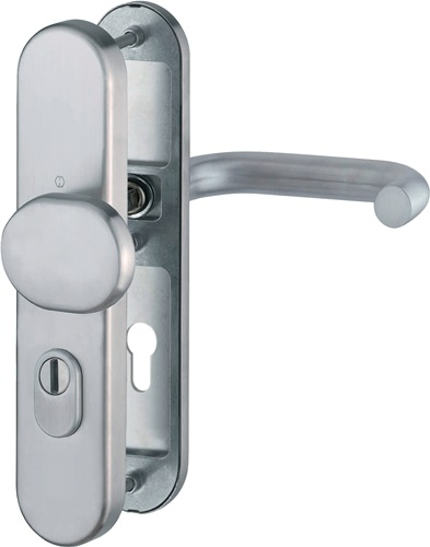 HOPPE FS-Schutzgrt.Paris FS-E86G/3332ZA/3310/138F VA F69 D/K TS 42-47mm PZ rd - 3917771