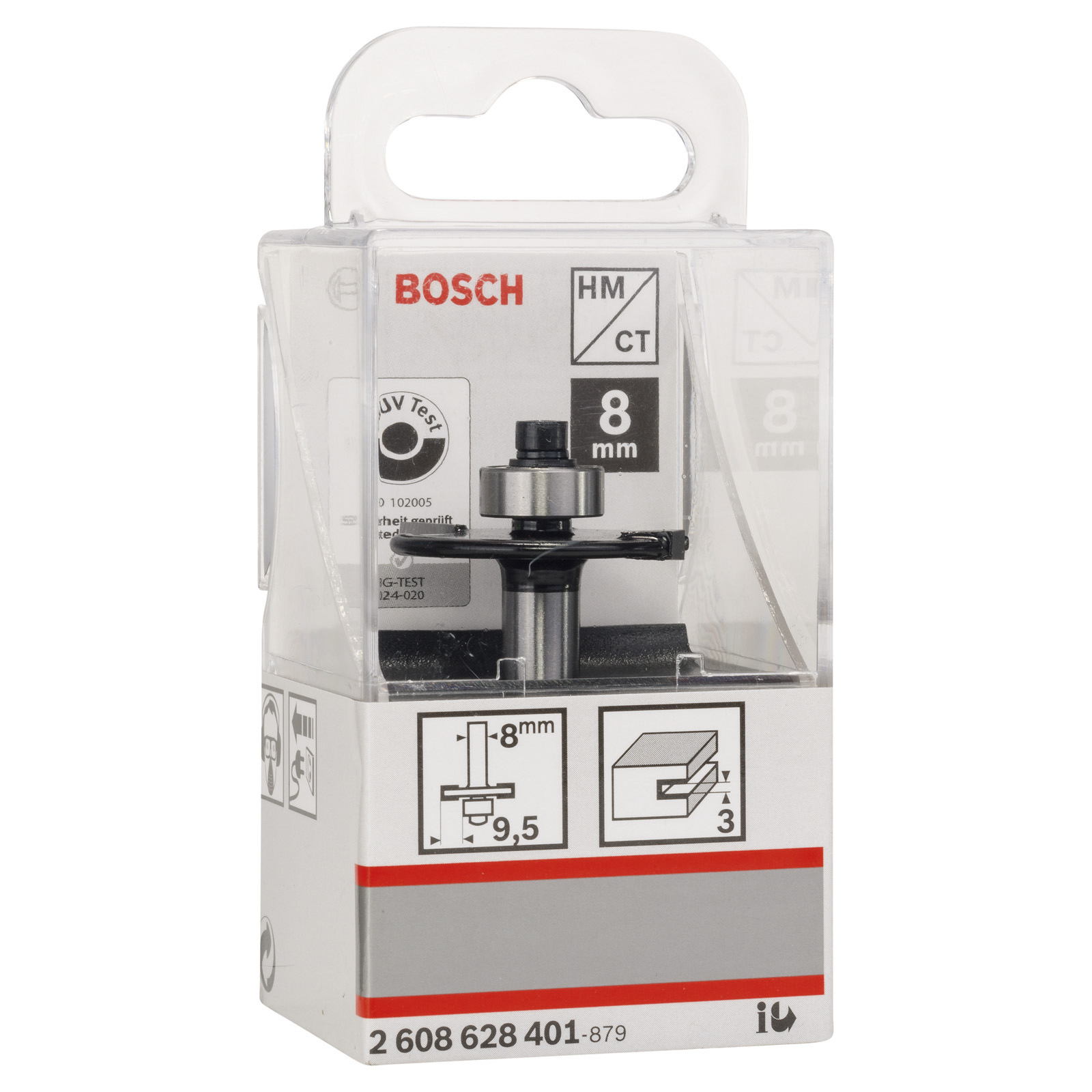 Bosch Scheibennutfräser Standard for Wood 8 mm D1 32 mm L 3 mm G 51 mm - 2608628401