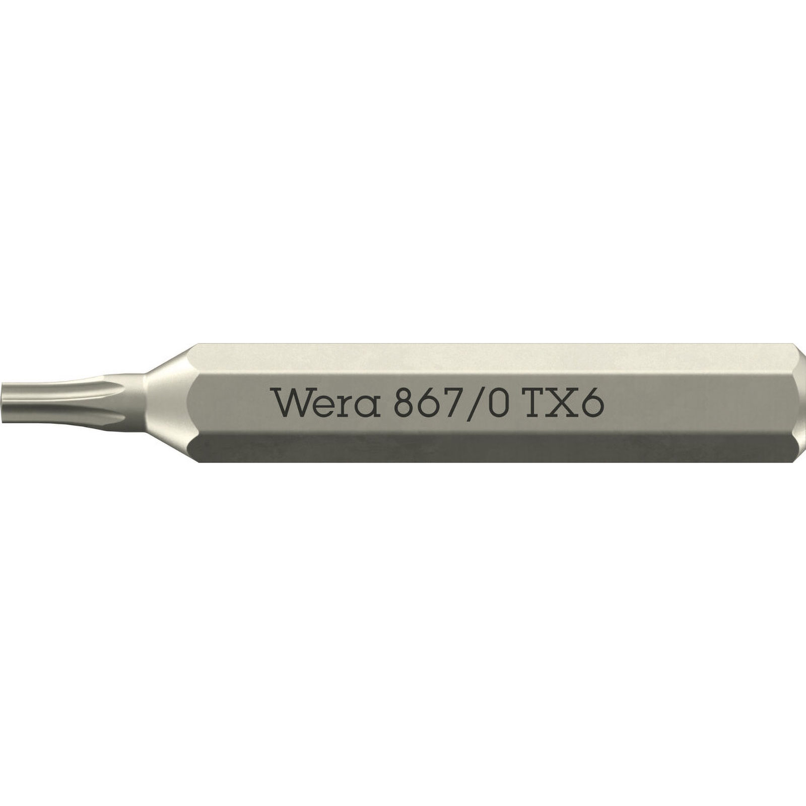Bit 867/0 Micro TX 6 L.30mm WERA