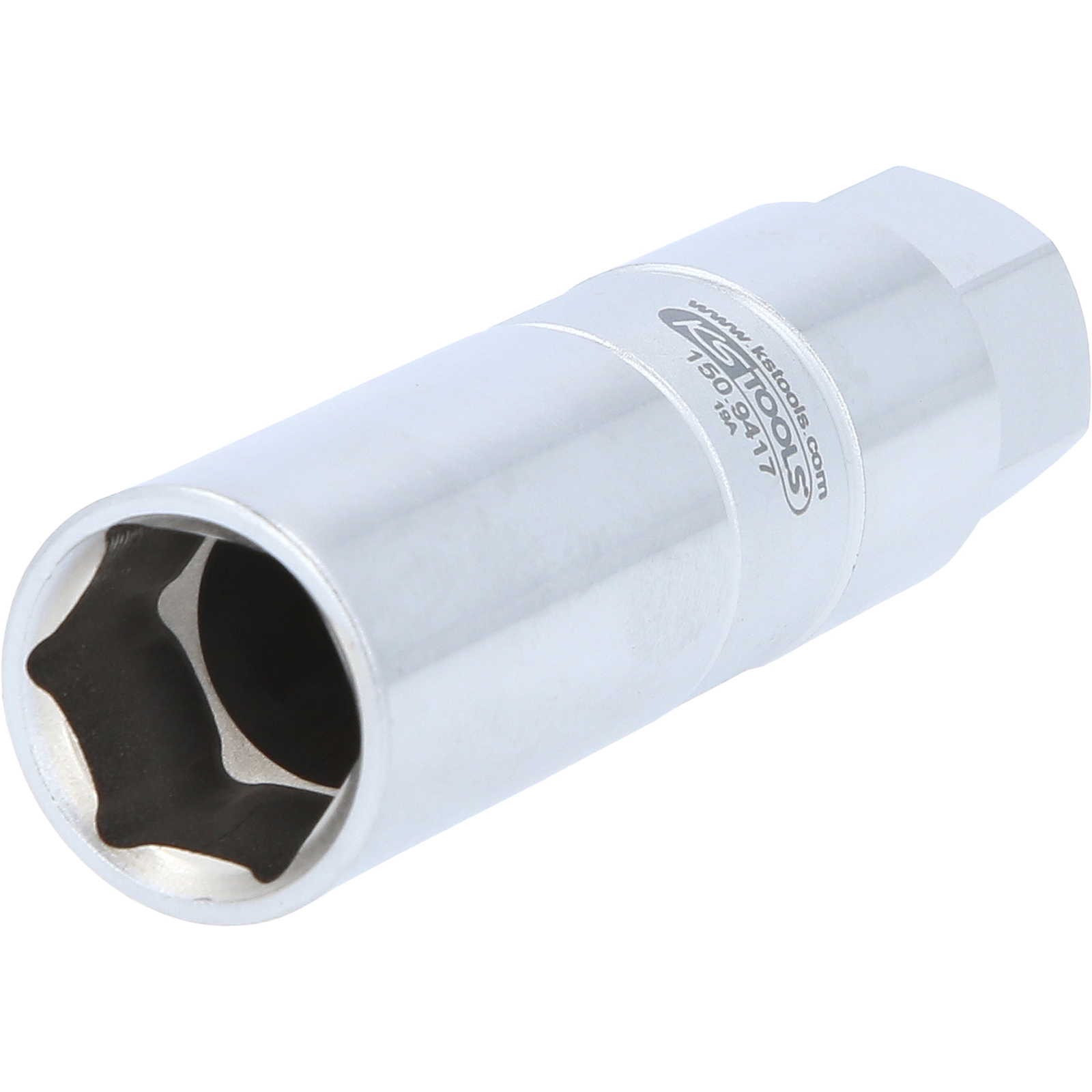 KS TOOLS Stoßdämpfer-Außensechskant-Gegenhalter-Stecknuss 17 mm - 150.9417