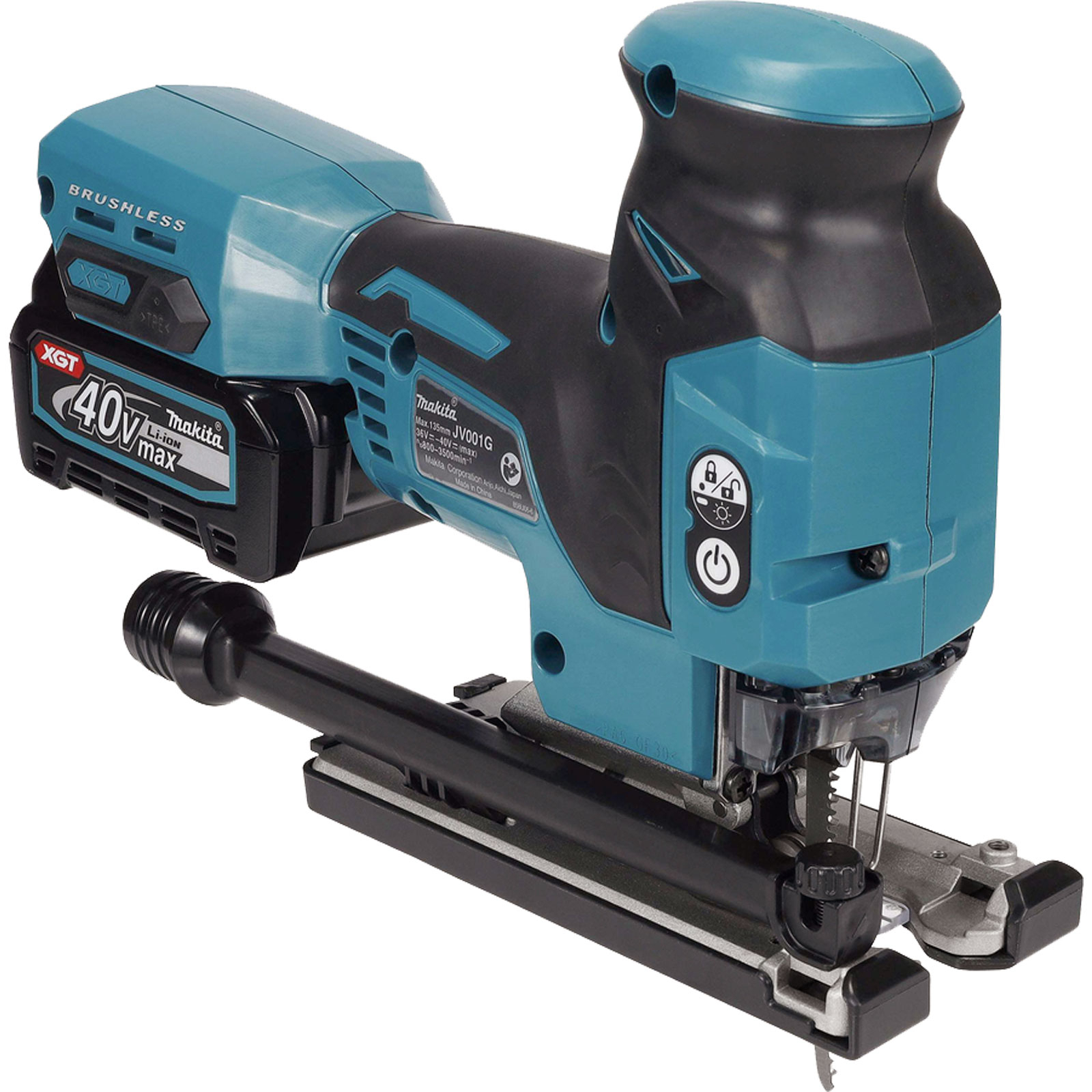 Makita JV001GD101 Akku-Pendelhubstichsäge 40 V max. / 1x 2,5 Ah Akku + Ladegerät im MAKPAC