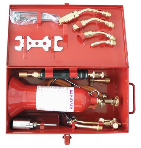 GCE KAYSER Weichlötanlage im Stahlblechkasten mit Zubehör - 42425