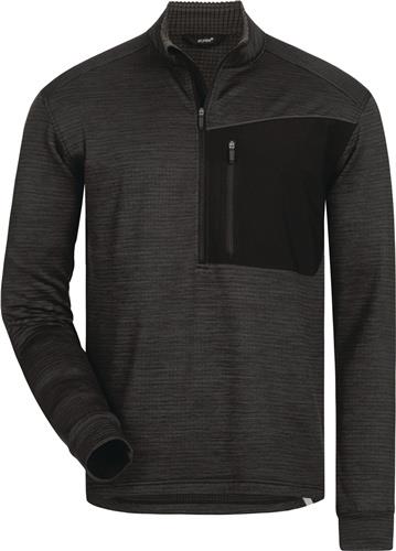 Funktions-Troyer COVELO Gr.4-XXL(62/64) grau melange/schwarz ELYSEE