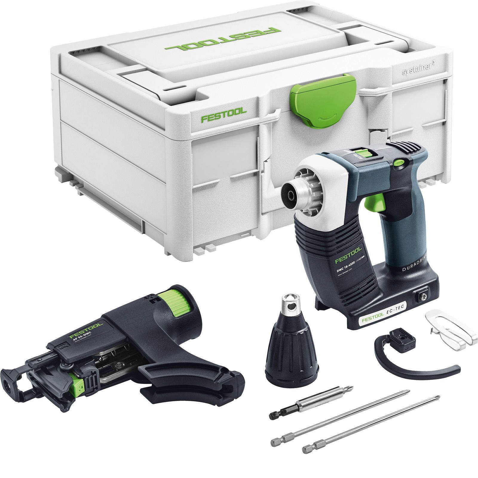 Festool Akku-Bauschrauber DWC 18-4500-Basic-4,0 DURADRIVE inkl. Gratis Akku - 577056