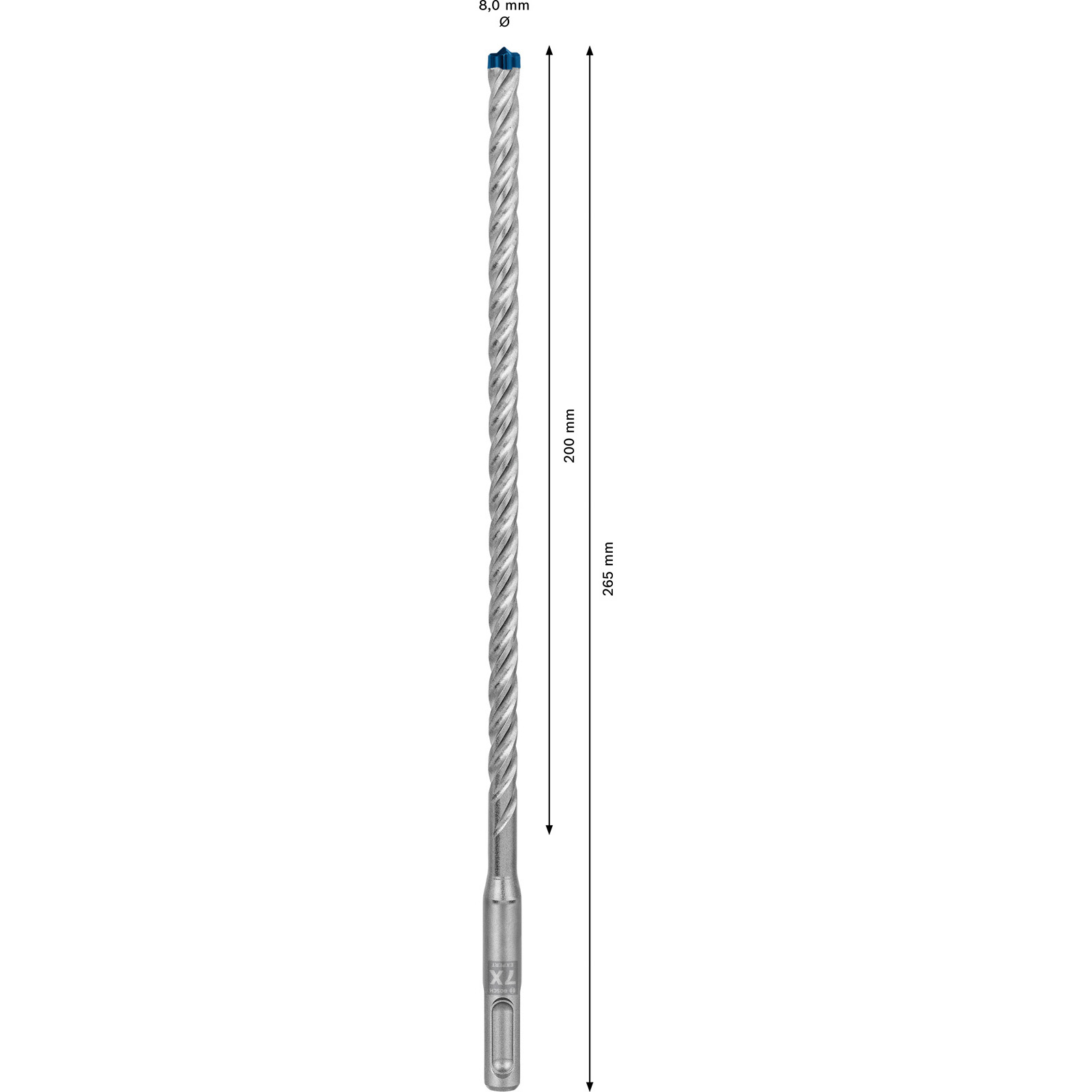 Bosch 30x Expert SDS plus-7X Hammerbohrer 8 x 200 x 265 mm - 2608900185