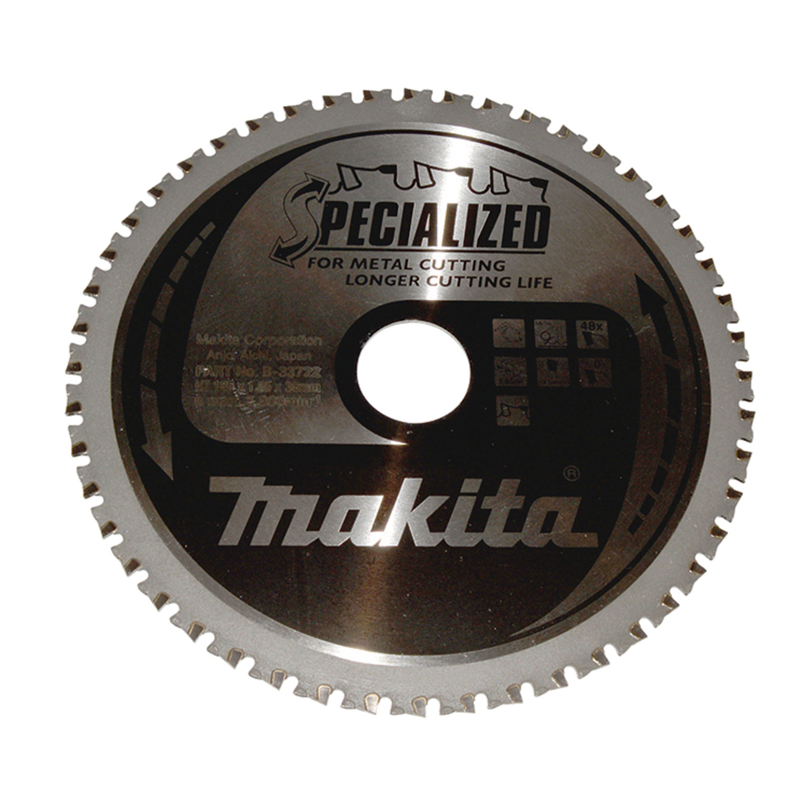 Makita SPECIALIZED Sägeblatt 185x30x48Z - B-33722