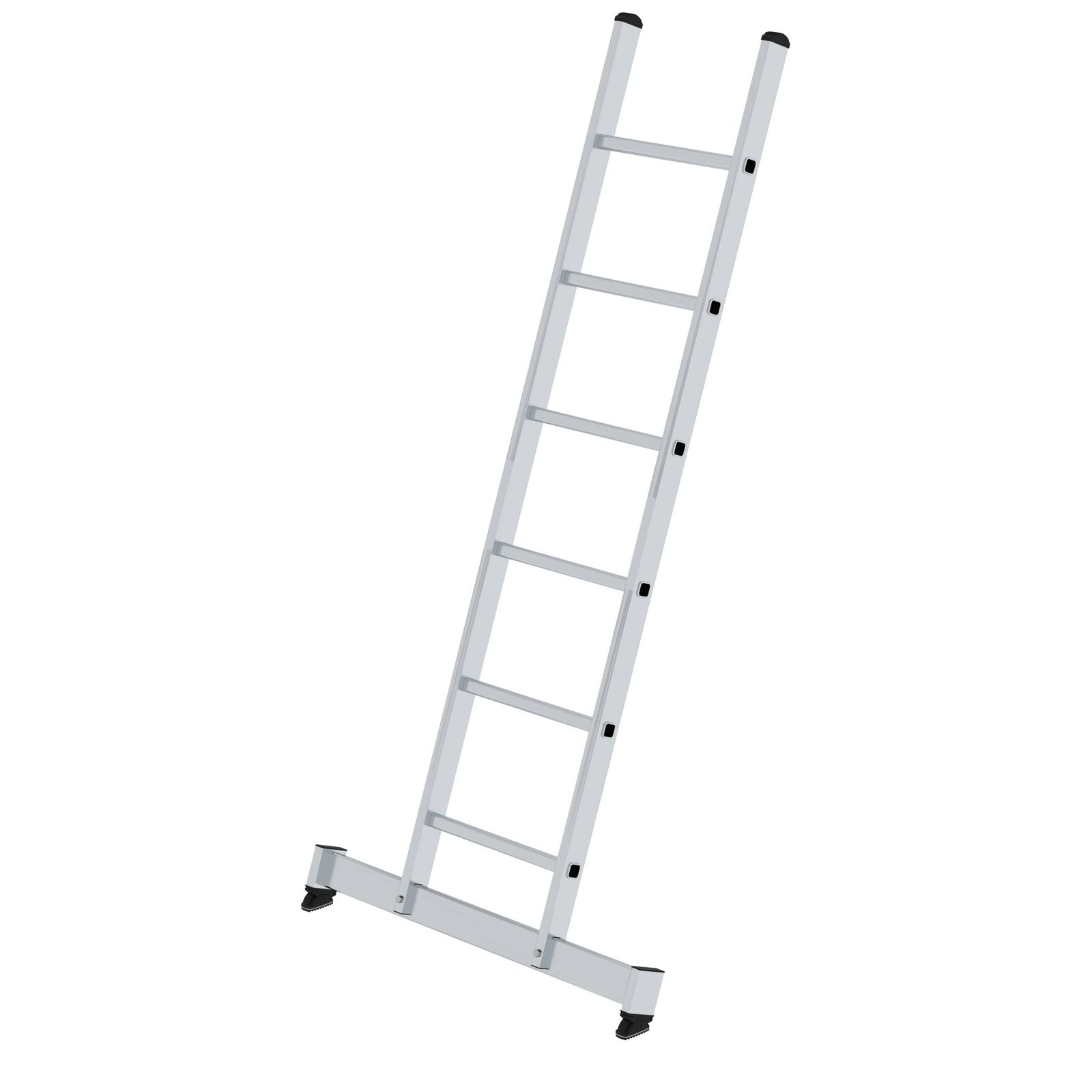 Günzburger Steigtechnik Sprossen-Anlegeleiter mit nivello-Traverse