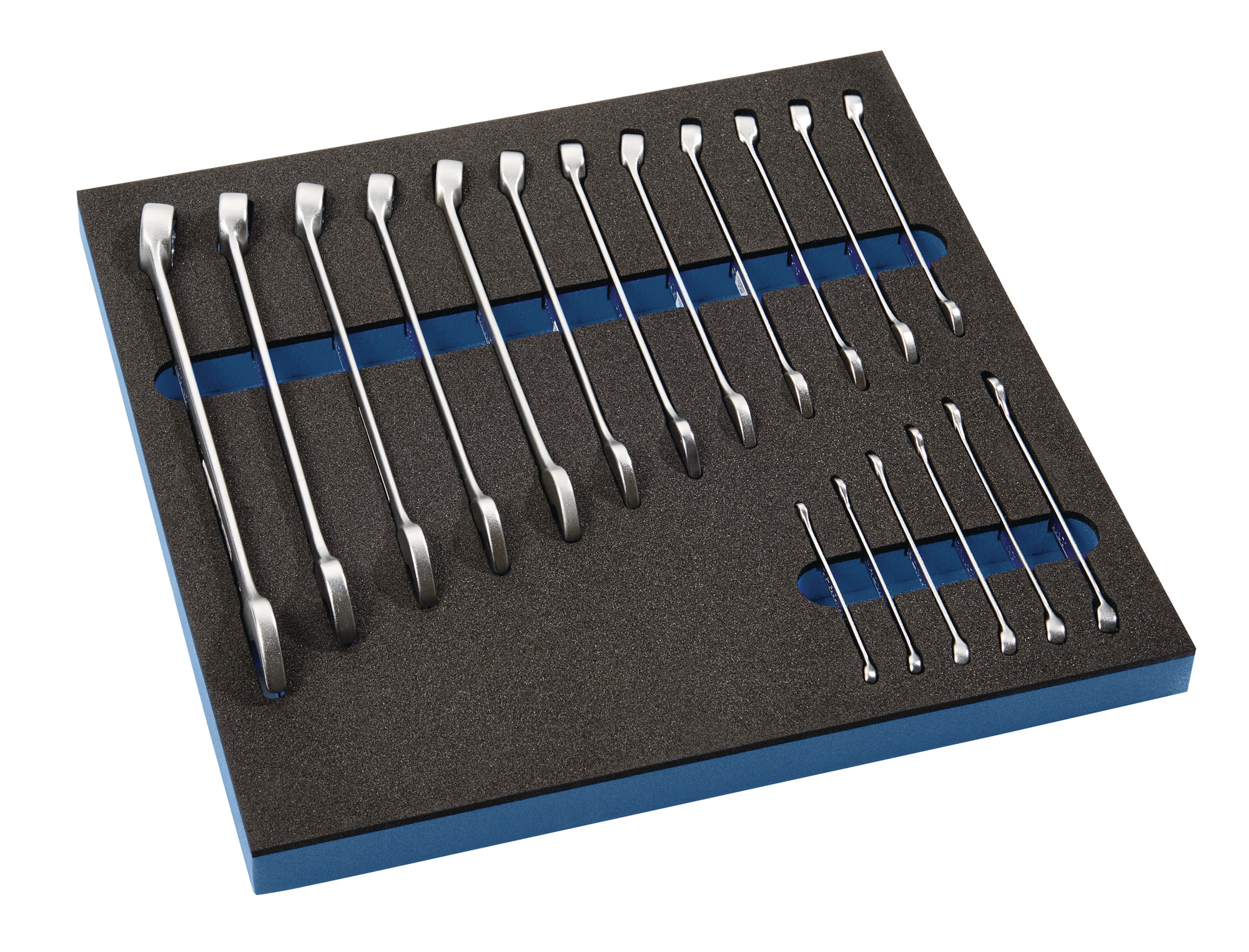 Werkzeugmodul 18-tlg.2/3-Modul Schlüsswelweiten 6-24mm TECWERK