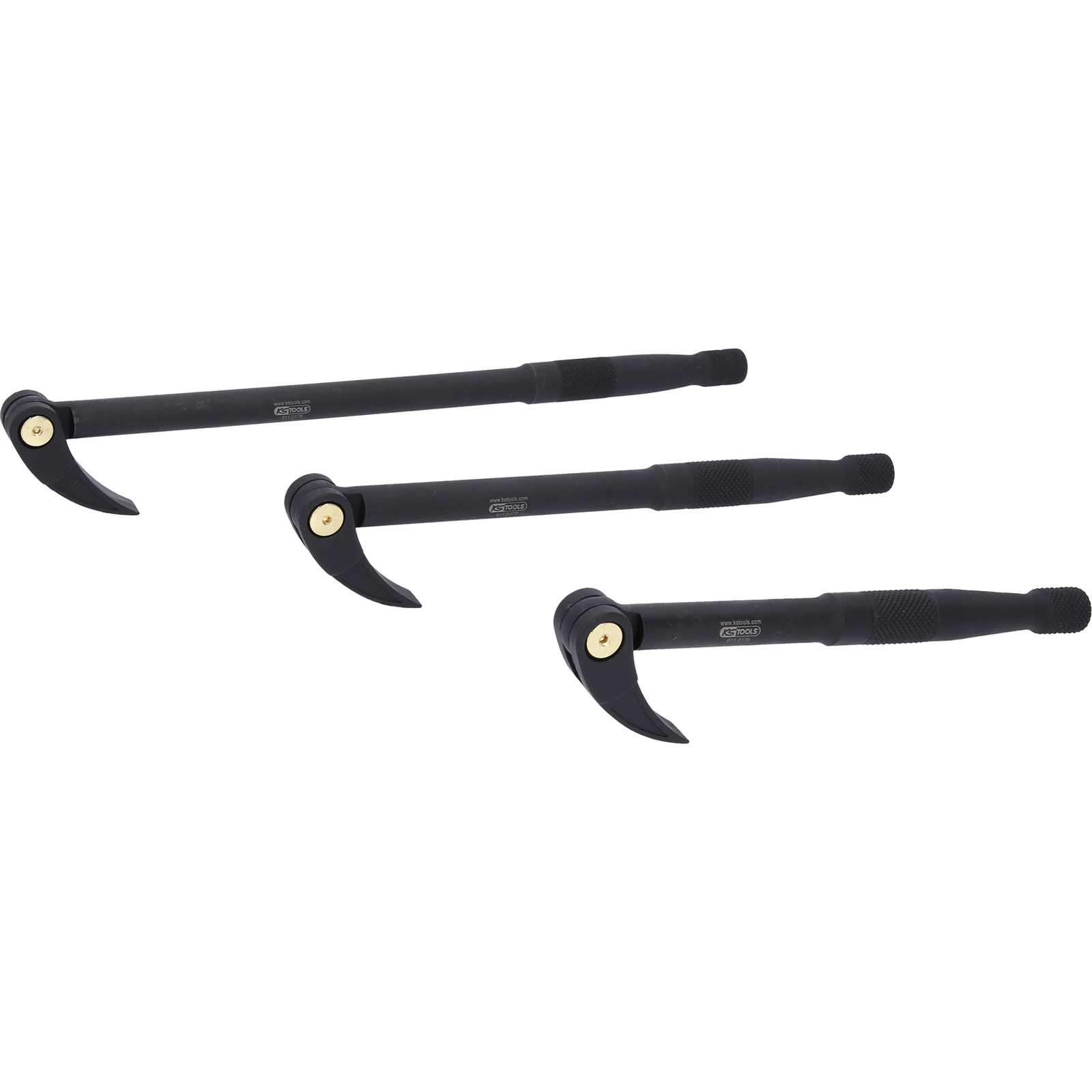 KS TOOLS Gelenk-Rollkopf-Hebeleisen-Satz 3tlg. - 911.8175