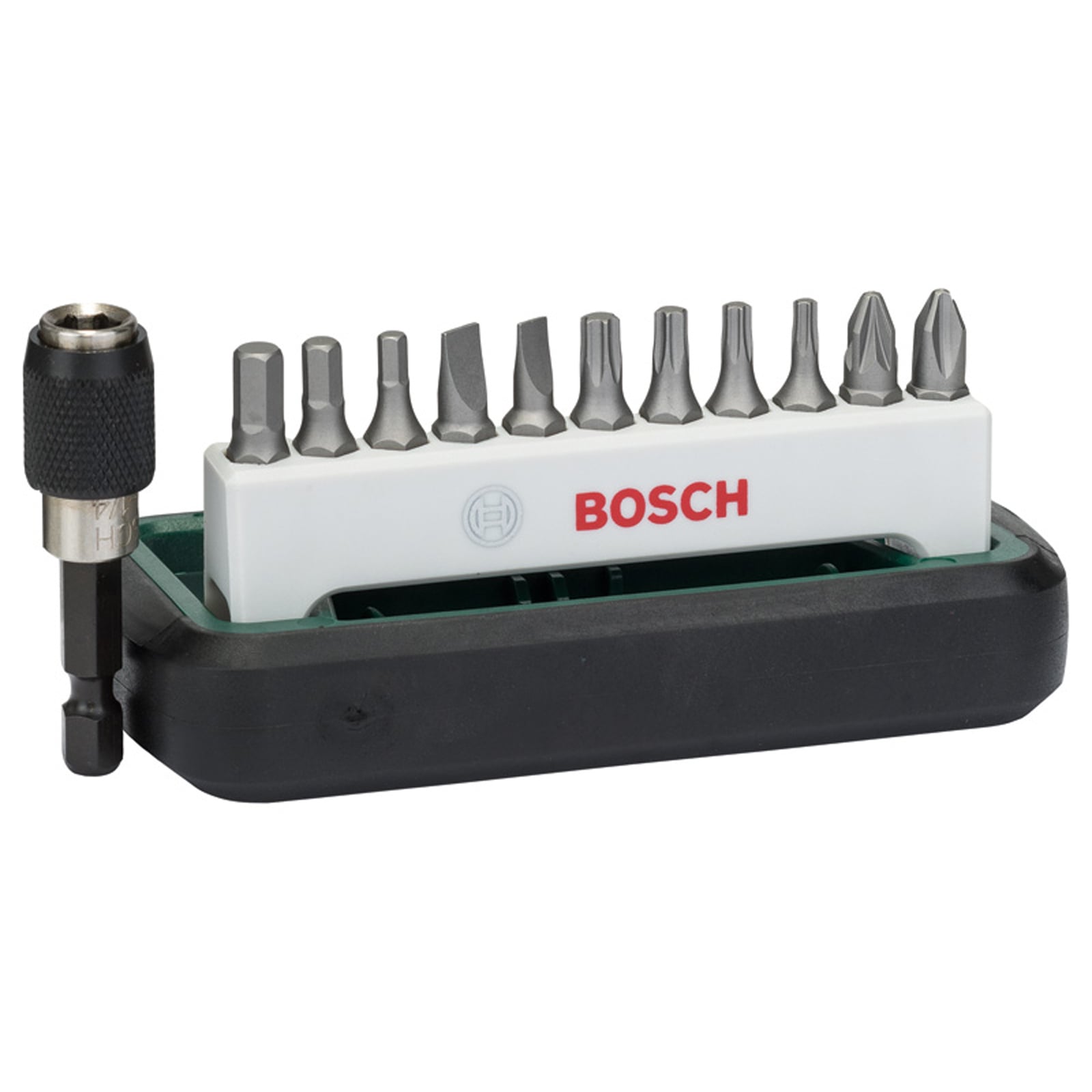 Bosch Schrauberbit-Set Standard gemischt (S PH PZ HEX T) 12-tlg. - 2608255995