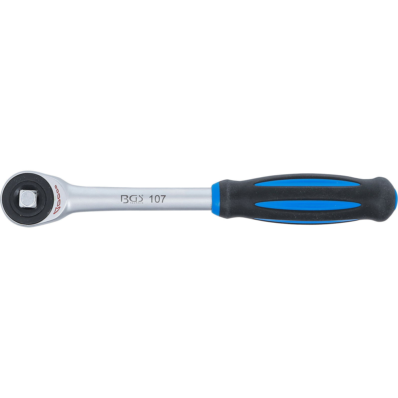 BGS Umschaltknarre mit Drehgriff Abtrieb Außenvierkant 12,5 mm (1/2") - 107