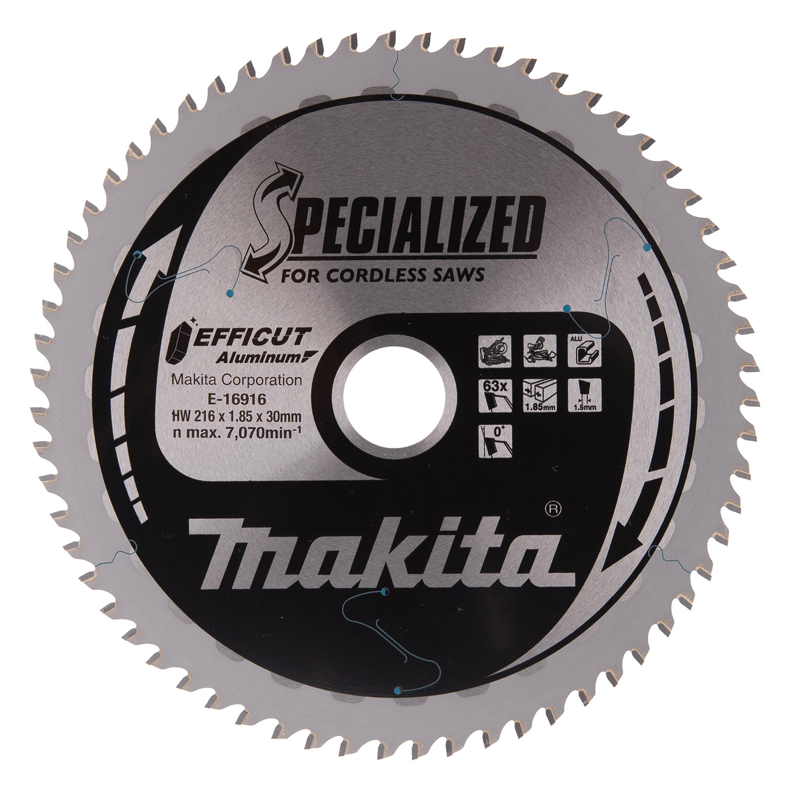 Makita EFFICUT Sägeblatt 216x30x63 - E-16916