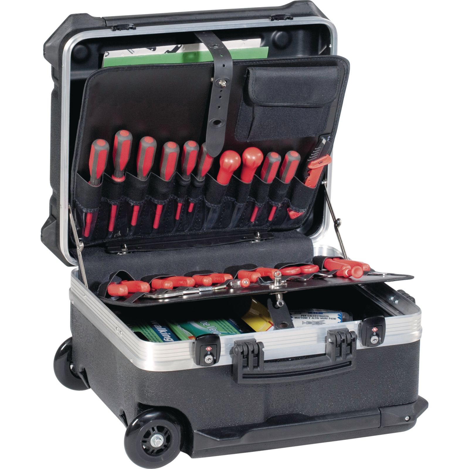 Schalenkoffer Innen-B470xT390xH300mm HDPE 64l TECWERK