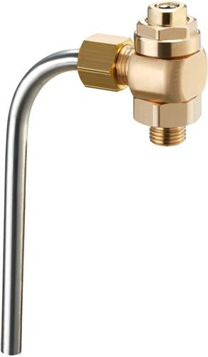 OV Probeentnahmeventil Aquastrom P RG/ESt. DN 8, 1/4Z