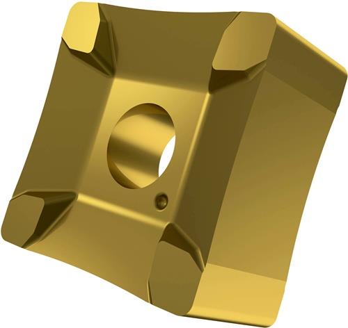 Scarfing-Schneideinsatz ISO SNMX 15-R60:6640 Radius 60mm MT-CVD beschicht. Gold