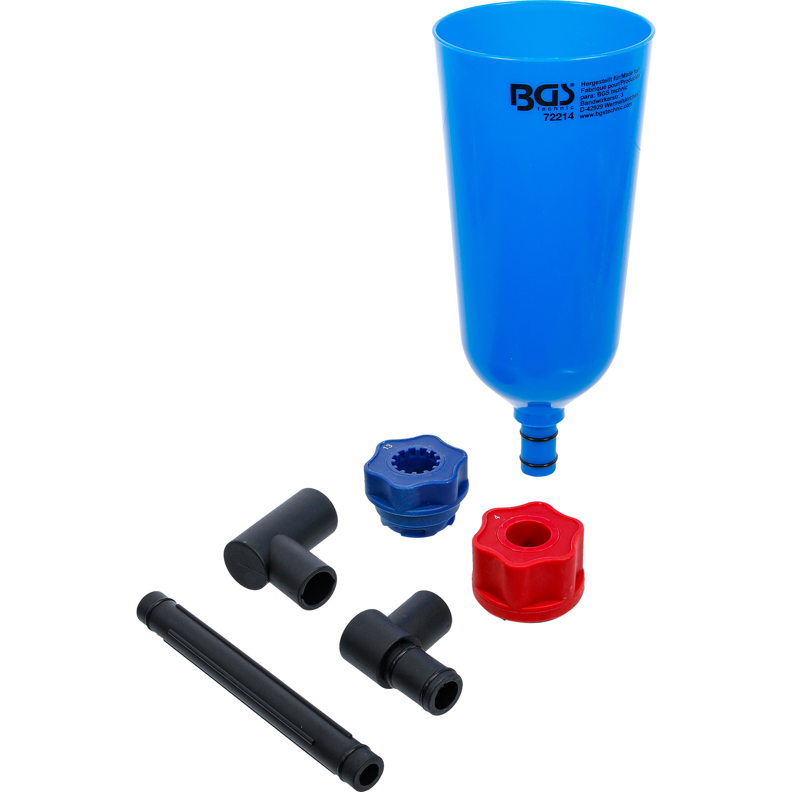 BGS Öl-Einfülltrichter-Satz | Kunststoffausführung | für VAG - 72214
