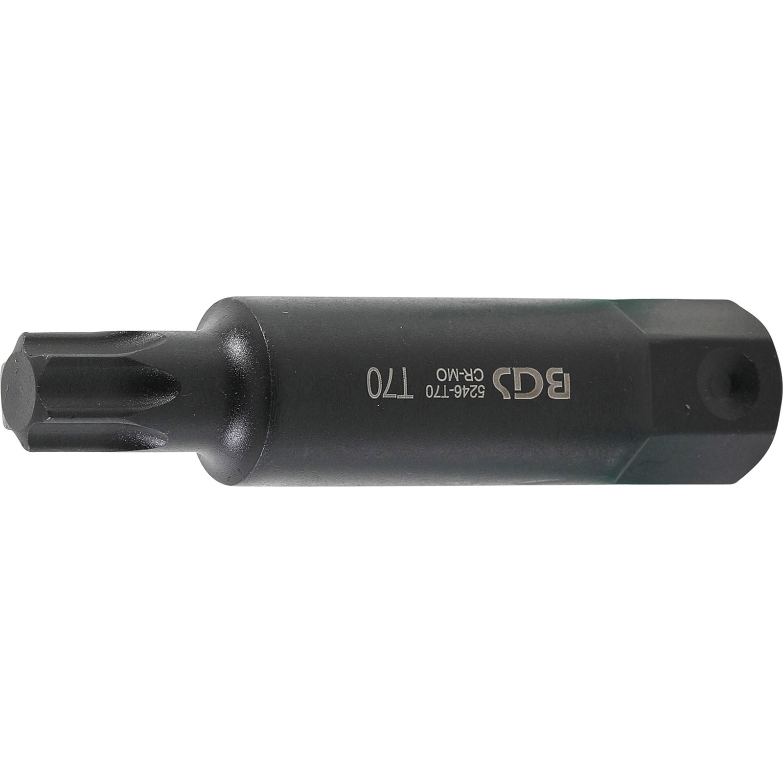 BGS Bit Länge 100 mm Antrieb Außensechskant 22 mm T-Profil (für Torx) T70 - 5246-T70