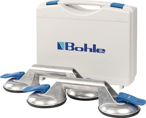 VERIBOR Saugheber-Set Trgf.60kg Kopf-D.120mm 3 Köpfe Alu.2 St./Set - BO S2.421