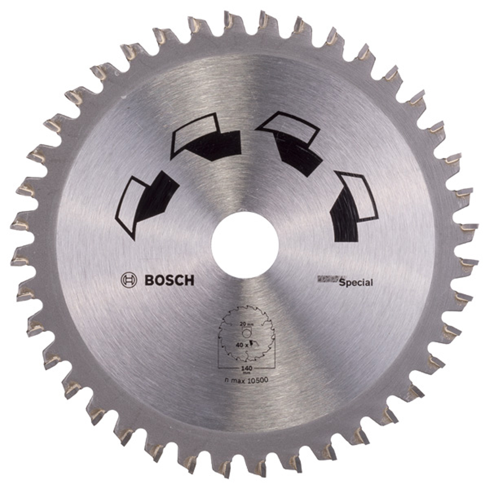 Bosch Kreissägeblatt SPECIAL D= 140 mm Bohrung= 20 mm Z= 40 - 2609256885