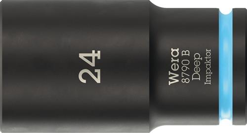 Steckschlüsseleinsatz 8790 B Impaktor Deep 3/8 Zoll 24mm L.63mm WERA