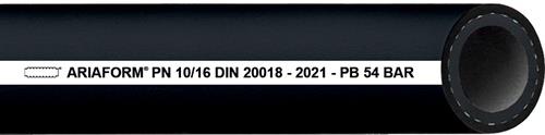 Pressluft-/Wasserschlauch ARIAFORM®/DIN ID 6mm AD 13,0mm L.40m Schwarz TEGUMA
