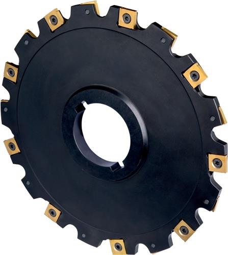 Scheibenfräser ISO 200J18N-S90SN12N6 Tiefe 62mm m. Wendeplatte Schneid-D.200mm