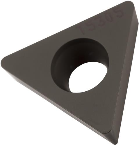 Drehwendeschneidplatte ISO TCMW 110204:T5305 D.2,8mm MT-CVD beschichtet Schwarz