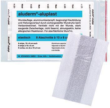 aluderm Nachfüllset aluplast 1009196 10x6cm 12 St./Pack.