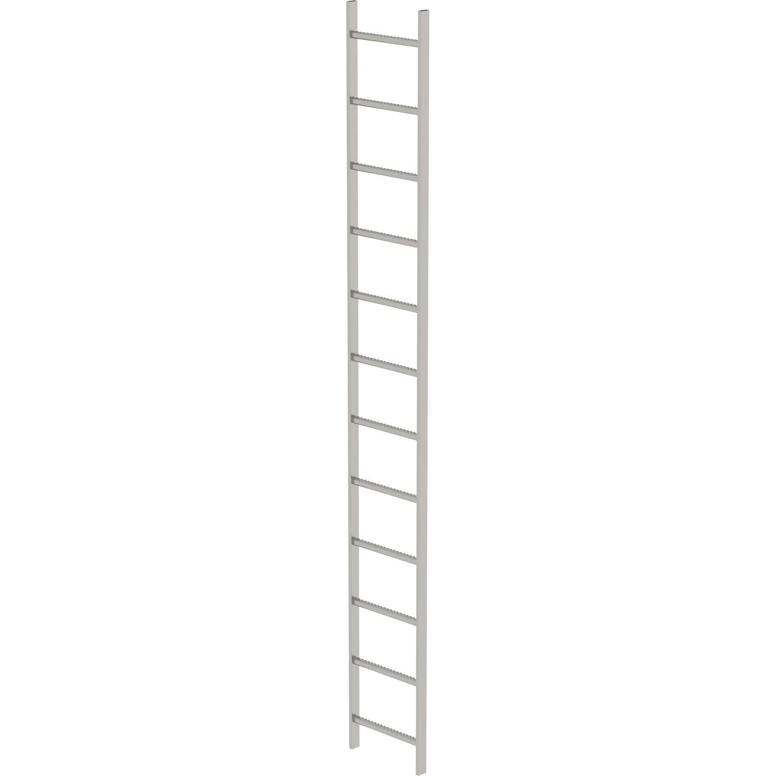 Günzburger Steigtechnik Schachtleiter Edelstahl V4A 400 mm lichte Weite 12 Sprossen - 063012