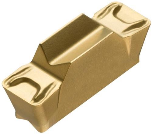 Drehwendeschneidplatte ISO LCMF 051608-F:T8330 Tiefe 3mm PVD beschichtet Gold