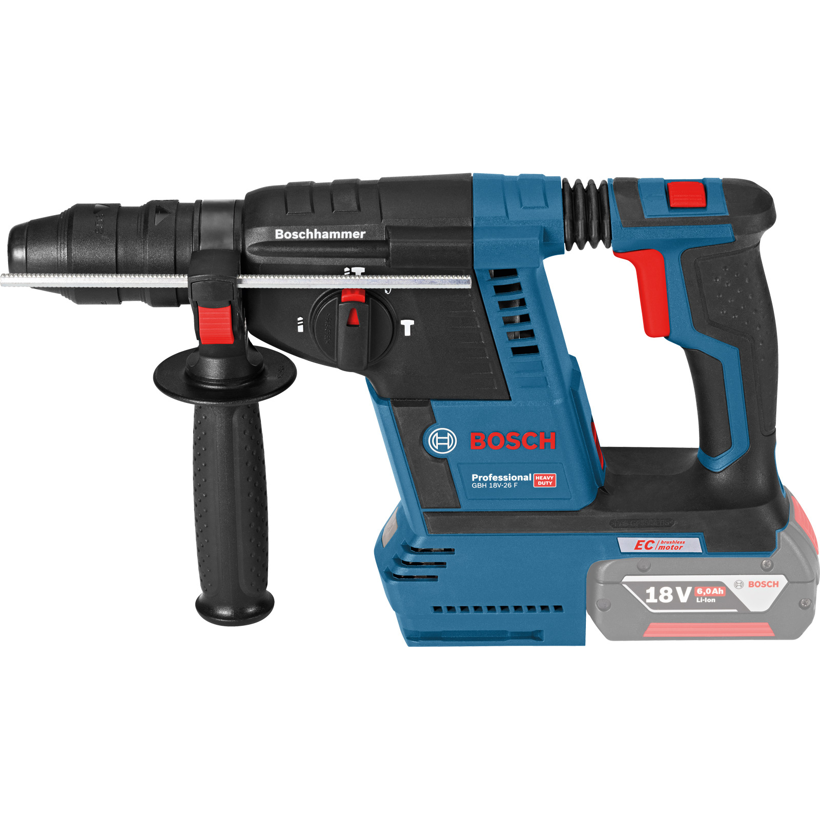 Bosch Akku-Bohrhammer GBH 18V-26 F Solo inkl. Zubehör-Set - 0611910000