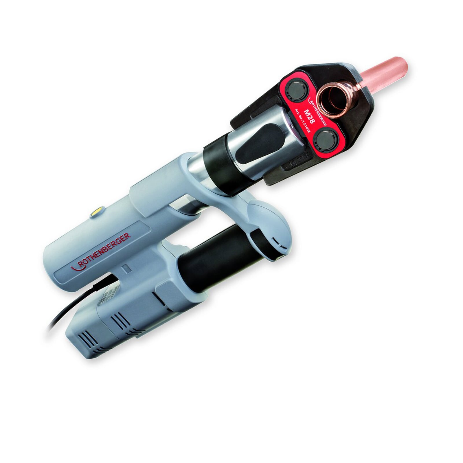 ROTHENBERGER ROMAX AC ECO, Pressmaschine, SV15-22-28mm,230V, TypC, Netz - 15740