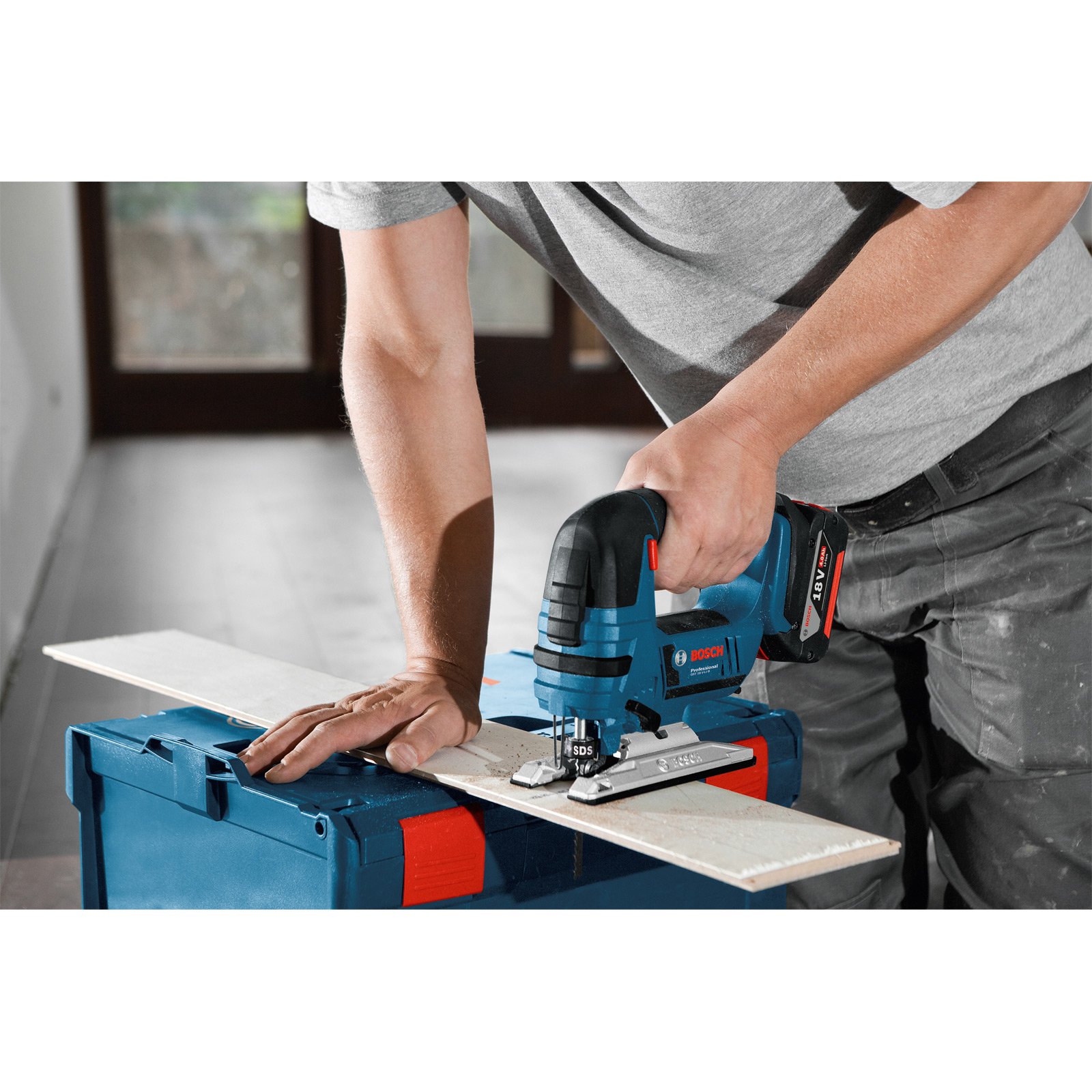 Bosch Akku-Stichsäge GST 18V-LI B Solo - 06015A6100