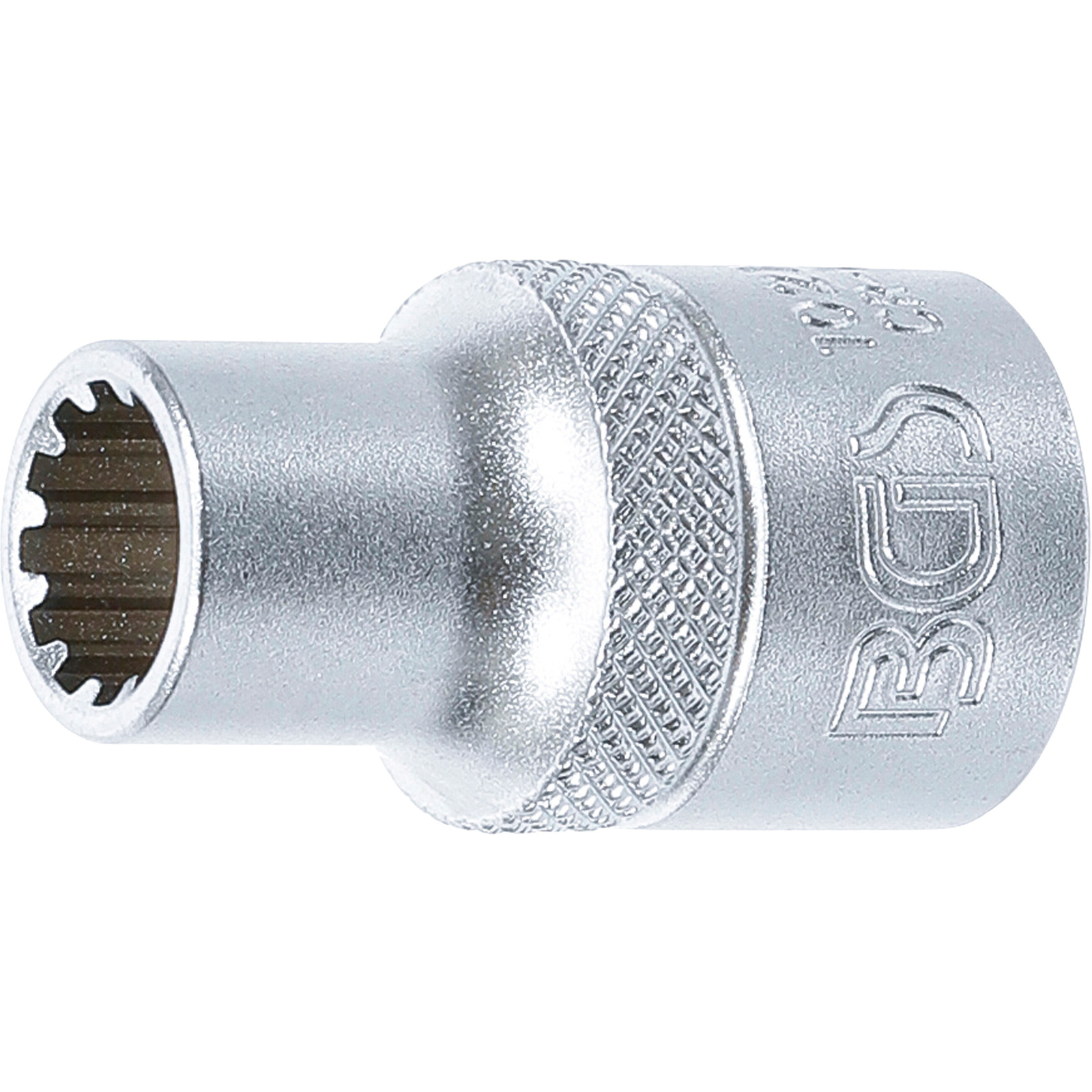 BGS Steckschlüssel-Einsatz Gear Lock Antrieb Innenvierkant 12,5 mm (1/2") SW 10 mm - 10210