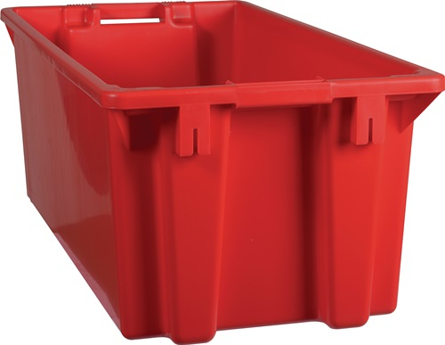 Drehstapelbehälter PP rot L800xB400xH300mm - K400/80 28480021