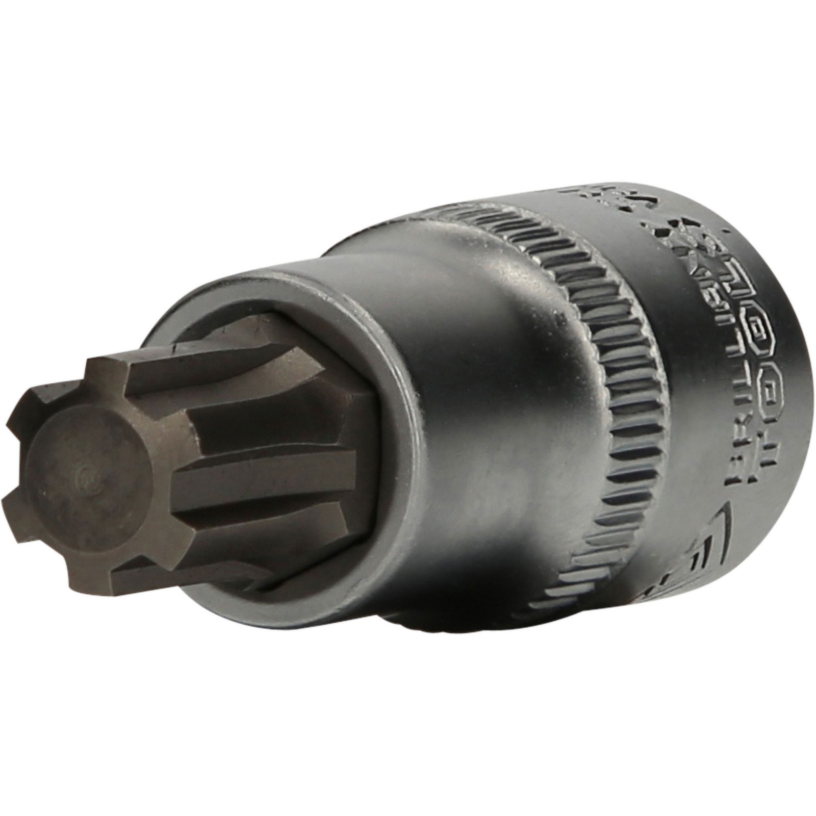 BRILLIANT TOOLS 1/2" RIBE-Bit-Stecknuss 55 mm lang M12 - BT022726