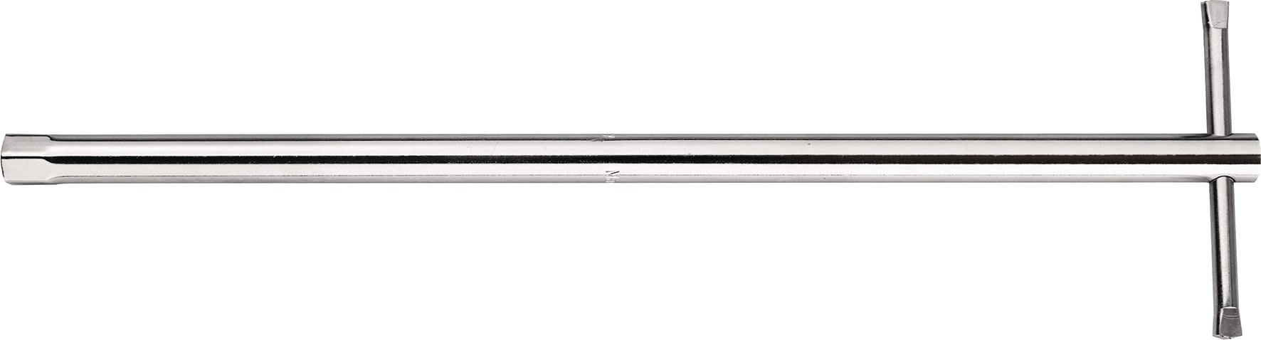 Rohrsteckschlüssel SW 10mm L.400mm m.Quergr.verchr.TECWERK
