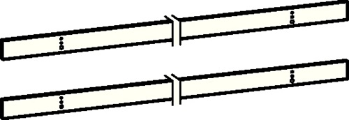 dormakaba Montageplattenset Gleitsch.G-SR silber - 64480001