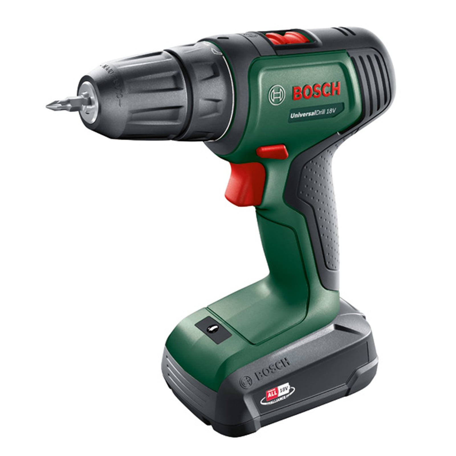 Bosch Akku-Bohrschrauber UniversalDrill 18V, 1x Akku PBA 18V 1.5Ah