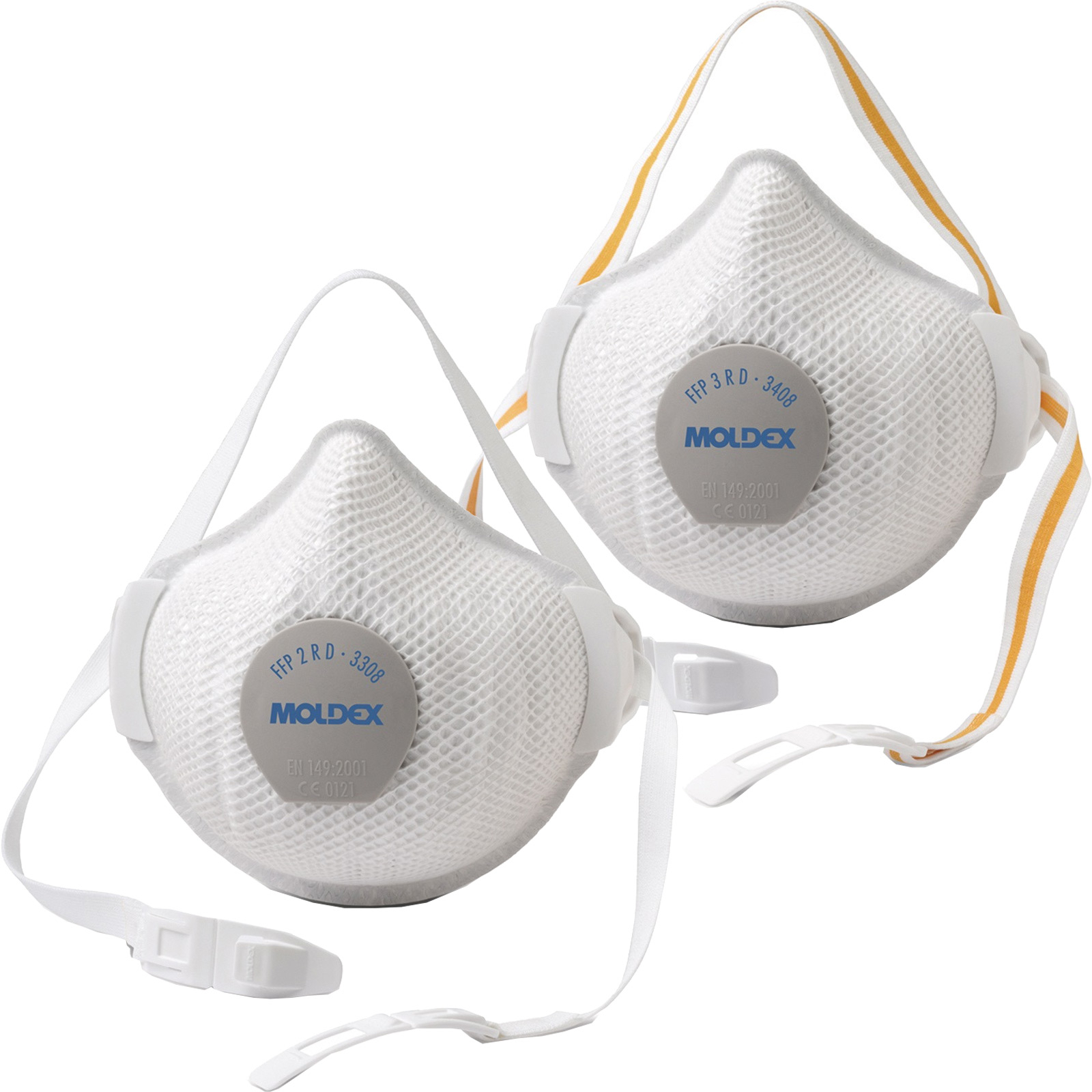 Moldex 5x Atemschutzmaske Air Plus ProValve mit Ausatemventil