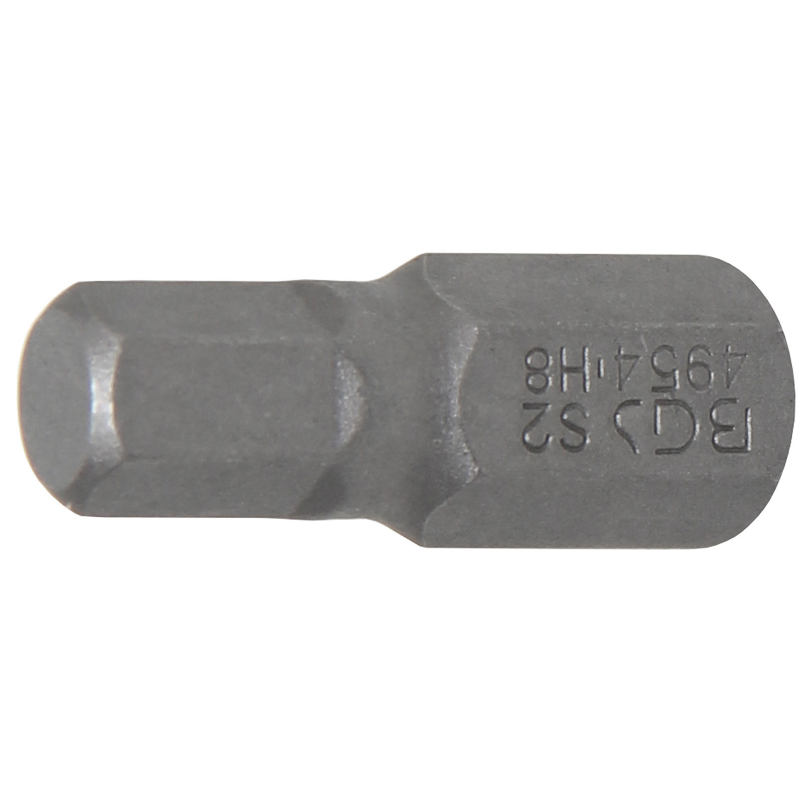 BGS Bit Antrieb Außensechskant 10 mm (3/8") Innensechskant 8 mm - 4954