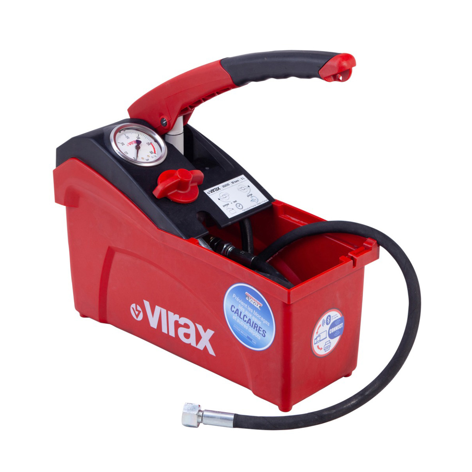 VIRAX PRÜFPUMPE 50BAR 5L DIGITAL MANUELL - 262036