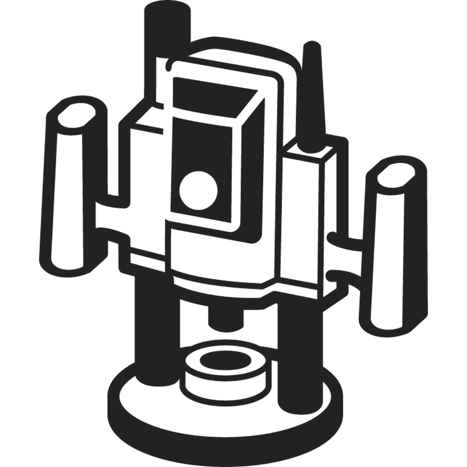 Bosch Federfräser, 8 mm, D1 25 mm, L 5 mm, G 58 mm - 2608628353