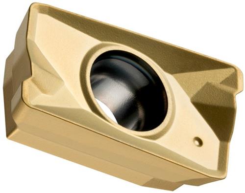 Fräswendeschneidplatte ISO APMT 1604PDER-R:M8330 D.4,5mm PVD beschichtet Gold