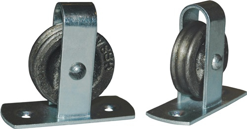 HBS-BETZ Stehrolle 496 Nut 6mm Grauguss m.Längsplatte u.gedrehter Nut - 63137