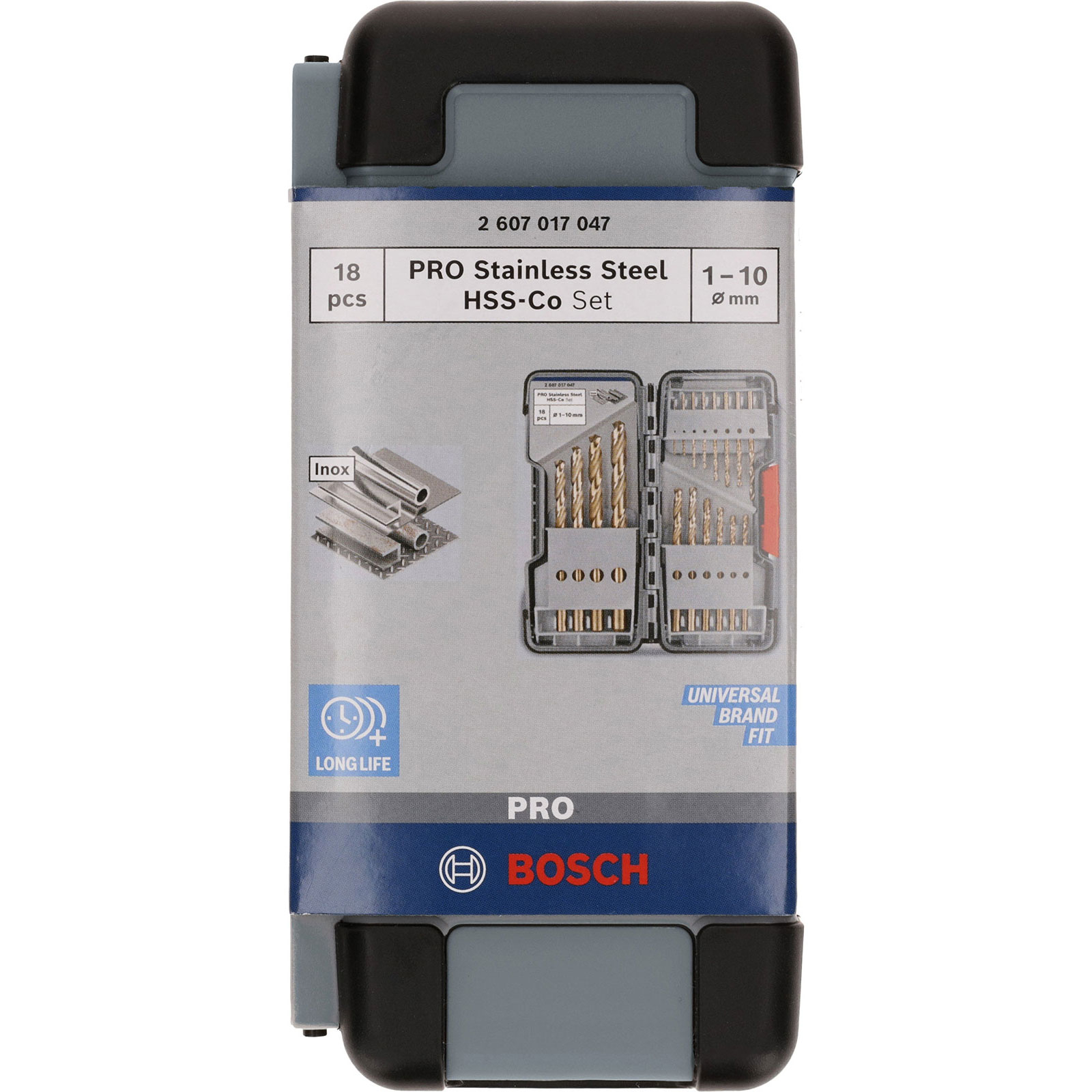 Bosch PRO Stainless Steel HSS-Co Spiralbohrer-Set - 2607017047